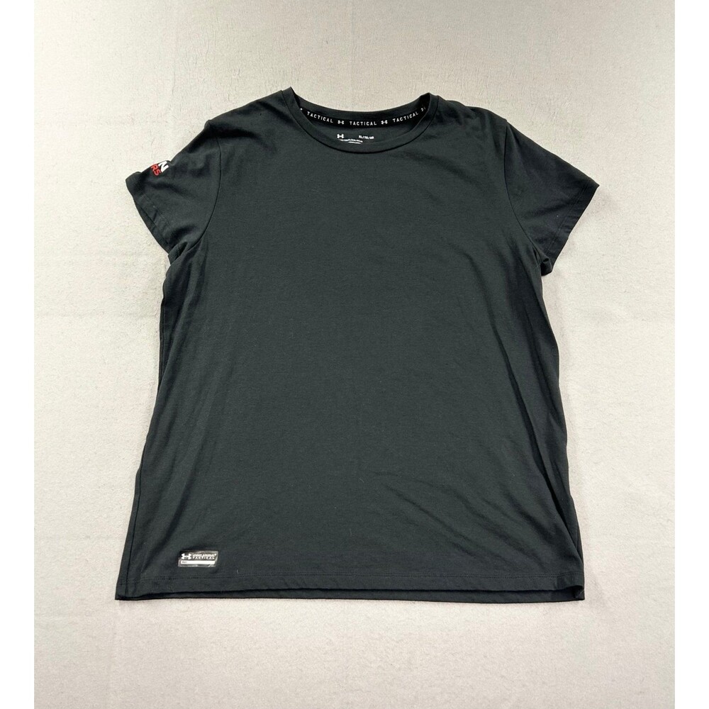 Under Armour Womens Tactical Cotton Shirt Size XL Hiking Yoga Gym